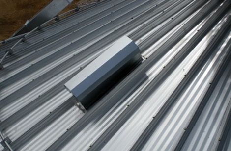 High mount roof vents for larger silos 