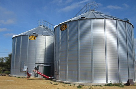 500 tonne stirrer silos - Oxfordshire