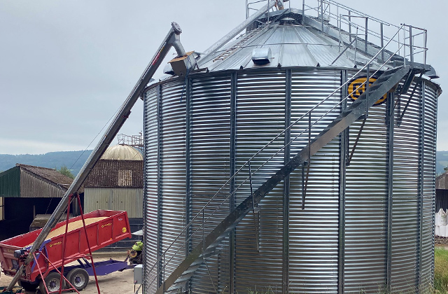 new storage silos commission